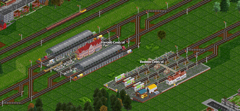 So near and yet so far, 2 different types of station layout