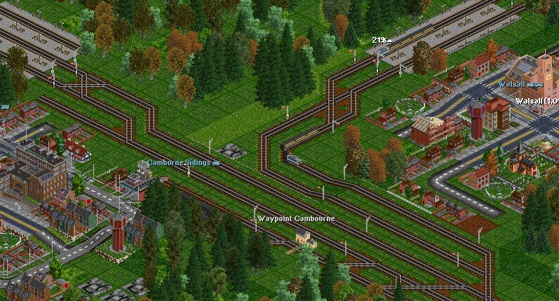 The tracks at this busy junction is finally completed