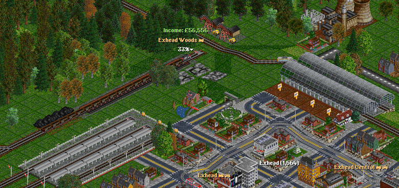 The longest train ever in my game (any game actually)