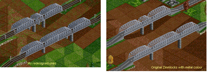 A cantilever bridges, needs the other direction